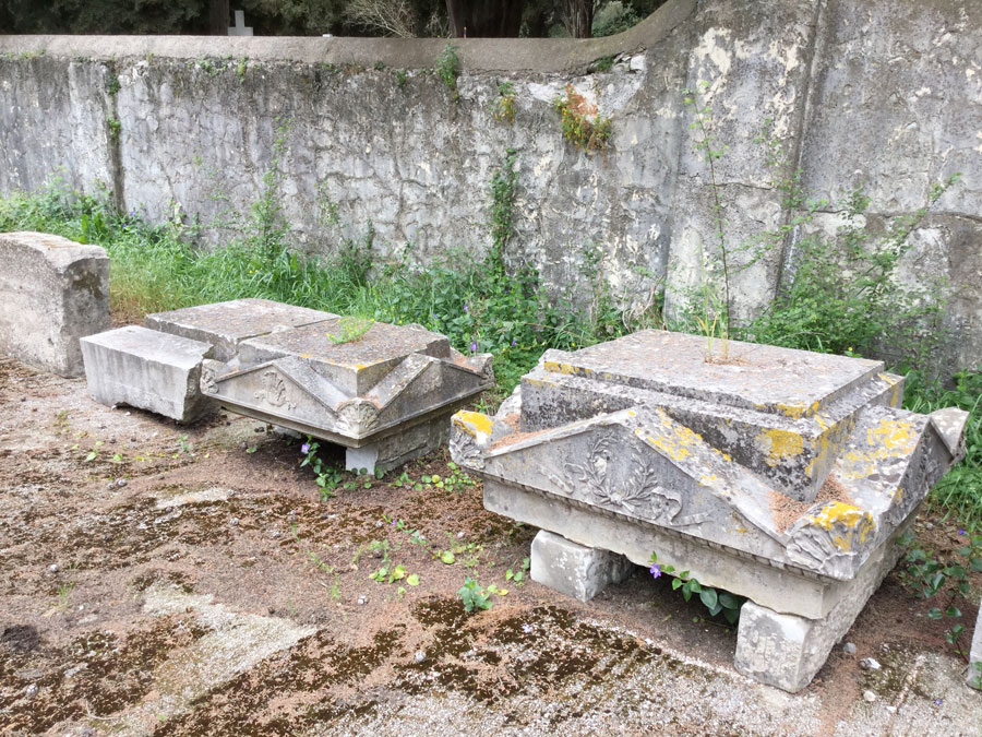 Corfu New Jewish Cemetery Corfu New Jewish Cemetery