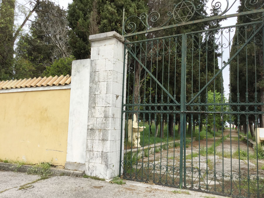 Corfu New Jewish Cemetery Corfu New Jewish Cemetery